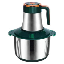 Robot culinaire électrique 5 L avec bol en acier inoxydable, hachoir à légumes multifonction et broyeur universel