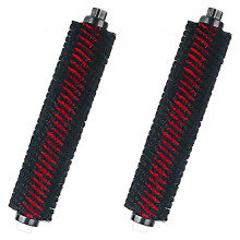 Lot de 2 brosses de nettoyage pour l'entretien des rouleaux d'aspirateur, accessoire amovible pour brosses à rouleaux haute vitesse compatib