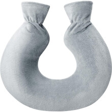 Bouillotte de cou 2L, compresse chauffante pour la nuque, les épaules et le dos avec housse douce pour plus de chaleur et de confort. Cadeau