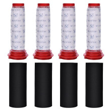 Ensemble de 4 filtres de rechange pour aspirateur sans fil, comprenant un filtre bâtonnet et un filtre en mousse, compatible avec les modèle