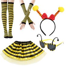 5Pieces Bees Costume Kits Adult Honeybee Costume Bees-17