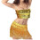 Practical Theater Costume Top And Hip Accessories-Gold os 1