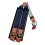 Comfortable Unisex Suspenders For Formal-Navy blue white dot 1