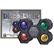 4 WAY DISCO LIGHT PARTY TIME FOR INDOOR USE