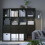 KALLAX BlackBrown Storage with 4 Inserts 147x147cm 2