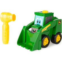 BUILD-A-BUDDY Take Apart Toys - John Deere Skid Steer - Includes Kids Ratchet Tool - 2-in-1 Toddler Building Toys, Ages 18 Months and Up