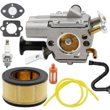 Vergaser- und Luftfilter-Reparatursatz für Kettensägen, kompatibel mit Zama C1Q-S252, Dichtungssatz für Wartung und Instandhaltung