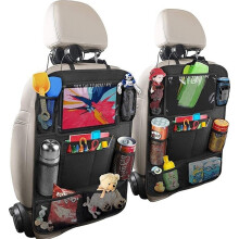 2er-Pack Auto-Rücksitz-Organizer für Kinder, schmutzabweisende Aufbewahrungstaschen zum Schutz der Rückenlehne
