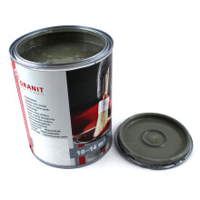Vernice trasparente grigio cemento RAL 7023 NOPOLUX WILKKENS GRANIT lattina da 1 litro