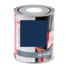 Vernice blu cobalto RAL 5013 WILKENS NOPOLUX GRANIT, barattolo da 1 litro
