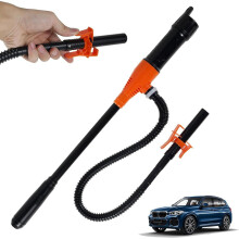 Elektrische Saugpumpe, batteriebetriebene Flüssigkeitspumpe zum Umfüllen von Benzin, Heizöl und Wasser, tragbare Kraftstoffpumpe für J
