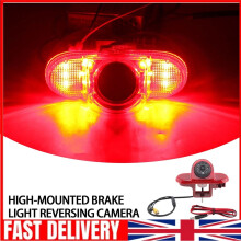 UK Rear Brake Light Reversing Camera Kit For Vauxhall/Opel Vivaro Renault Trafic