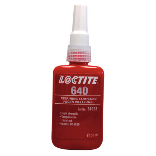 Loctite 640 Agente di ritegno per boccole e cuscinetti, 50 ml