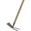 IDEAL Houe double face avec manche IDEAL de 1300 x 75 mm 1