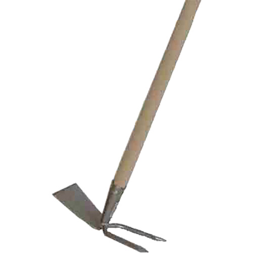 IDEAL Houe double face avec manche IDEAL de 1300 x 75 mm