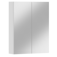 Meuble de salle de bain mural ANTICO 60 avec miroir, blanc