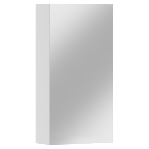 Mobiletto da bagno sospeso ANTICO 40 con specchio, bianco