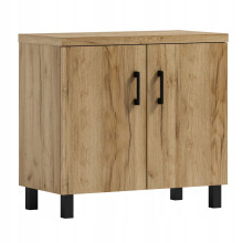 Meuble vasque ROCO 60, chêne doré