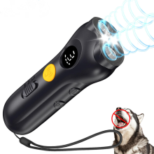 Dispositivo ultrasónico para el control de ladridos de perros, herramienta antiladridos recargable, 3 modos humanitarios y frecuen