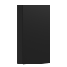 Armoire murale EVA 40 au-dessus de Geberit, noire