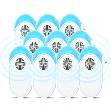Confezione da 8 repellenti per insetti a ultrasuoni per interni, repellente per insetti avanzato a frequenza variabile, efficace c