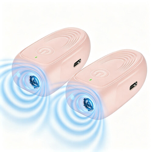 Απωθητικό & Εκπαιδευτικό Σκύλων ltrasonic (2 τεμάχια) - Ασφαλές Αποτρεπτικό κα