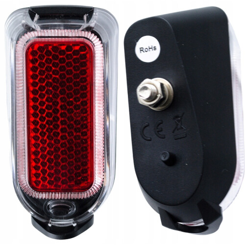 XC231 LED CYKELLAMPE MED SKERMREFLEKTOR