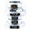 NECO H831 silberner klassischer Schraub-Headset 1" 1