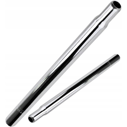 Stahl-Sattelstütze, 25,4 mm, silber