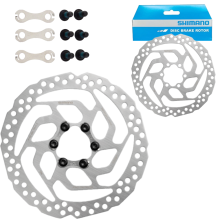 SHIMANO 160 mm-es 6 csavaros RT26 gyanta féktárcsa