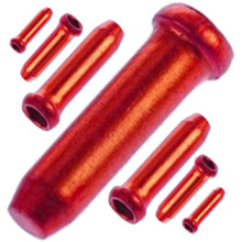 Extremo de cable de aluminio PROX rojo