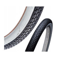 Neumático de bicicleta VEE RUBBER 28 x 1.75, lateral blanco, para ciudad.