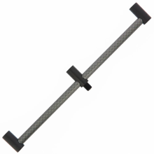 Barre de pêche NGT Buzz Bar Carbon Effect 27 cm, 3 cannes, en aluminium