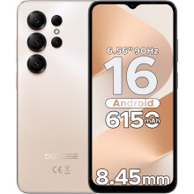 DOOGEE NOTE 56 X GOLD Mobile Phones, Android 16 Phone, 6150mAh, 6.56" HD+ 90Hz,24GB,Octa Core, Dual SIM Unlocked Mobile Phone, 64GB/2TB Android Phones