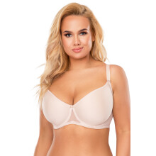 Vivisence 1046 beige 95f topattu rintaliivi