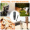 Handheld Ultrasonic Dog Repeller, Safe Barking Control Solution, 2-Mode Training Device with LED Light, USB Rechargeable 5