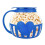 Microwave Popcorn Maker Microwave Snack Popcorn Air-Blue 3L 1