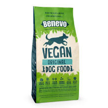 Benevo Vegan Dog Food (1.8kg) – Complete Plant-Based Dry Food | Hypoallergenic, Wheat-Free, Non-GM | with Taurine, L-Carnitine & Essential Fatty Aci