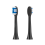 Teesa SONIC BLACK Hartzahnbürstenköpfe 1