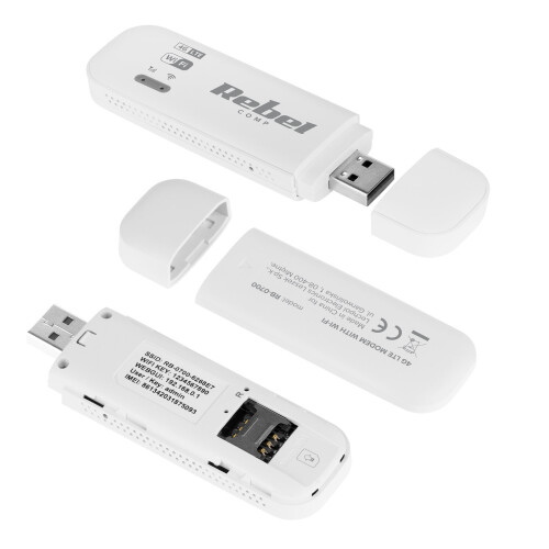 Modem WiFi USB LTE 4G per scheda SIM, router Rebel