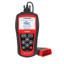 Akkumulátor diagnosztikai teszter OBD2 szkenner Konnwei KW808
