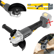 20 V-os 125 mm-es akkus sarokcsiszoló, erős és könnyű