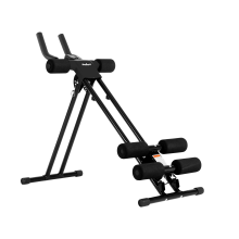 Banco de entrenamiento abdominal ajustable REBEL con mostrador