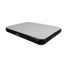 Materac dmuchany king size duży komfortowy welur łóżko AVENLI 203x152x25