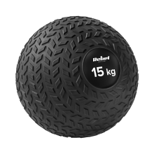 Mała piłka lekarska do ćwiczeń rehabilitacyjna Slam Ball 23cm 15kg, REBEL ACTIVE
