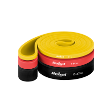 Ensemble de 3 bandes élastiques TPE Power Band PT-S3 4-32 kg pour exercices, comprenant 3 bandes TPE Rebel