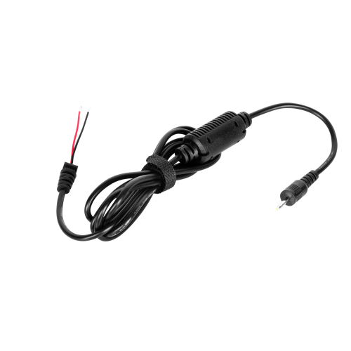 Netzstecker 2,5/0,6 (19 V/2,1 A) mit Rebel-Montagekabel