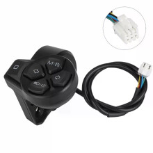 Commutateur Combiné de Boutons pour Phares de Trottinette Électrique ZT3, G3, F3Z, Remplacement de la Commande au Guidon