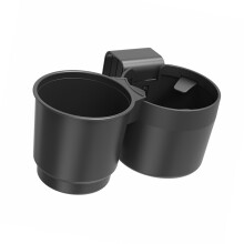 Strong ABS Child Safety Seat Drink Holder Seat Cup Holder-Black