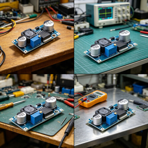 DC5V-55V To DC1.25V-26V Stepping Down Module 3A Load Capacity 1